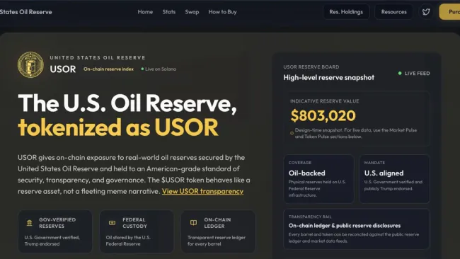 $USOR Airdrop Buzz Dominates X – Is United States Oil Reserve the Next Big Memecoin Play in 2026?