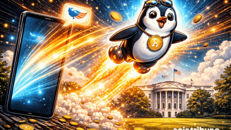 PENGUIN Memecoin Rally & Bitcoin Strength Shake Crypto